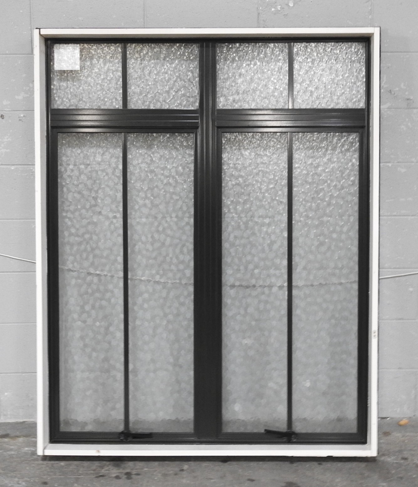 Karaka Green Aluminium Double Awning Window