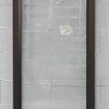 Bronze Aluminium Fixed Portrait Window