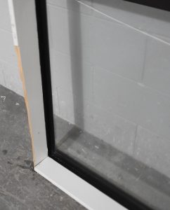 Large Bronze Aluminium Double Awning Window