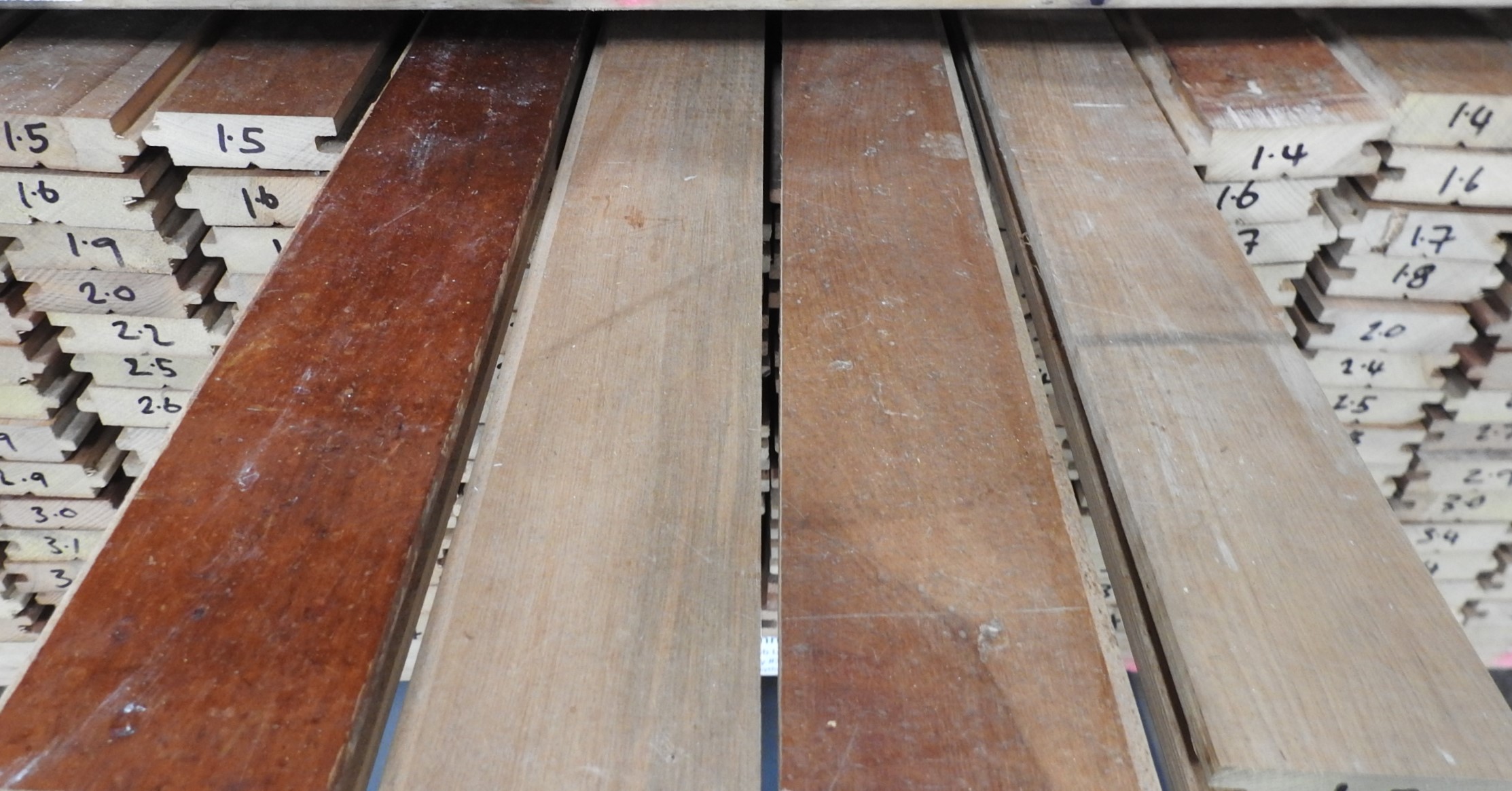 Coloured Matai Tongue & Groove Flooring - 494Lm = 27m2 Job Lot