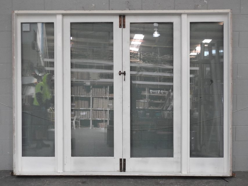 Wooden French Doors With Sidelights - Double Glazed