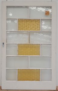 Extra wide wooden interior door