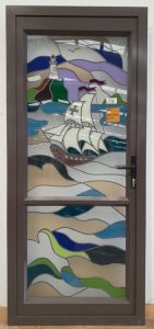 The sailing boat door