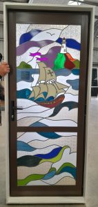The sailing boat door