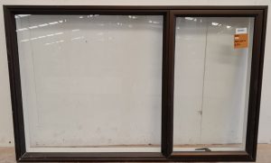 Bronze aluminium awning window