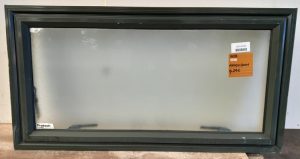 Karaka green aluminium awning window