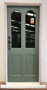 Cool wooden entrance door