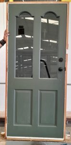 Cool wooden entrance door