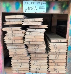 Kauri 135mm Tongue & Groove Flooring