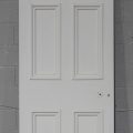 Villa Style Wooden Interior 6-Panel Door - Unhung