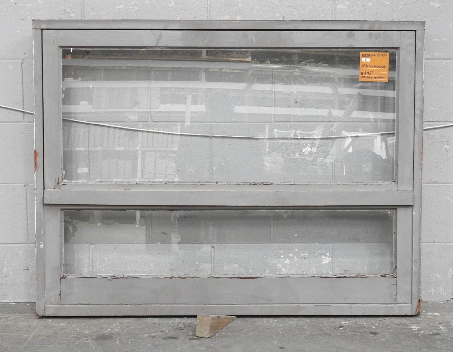 Wooden Single Awning Window With Bottomlight