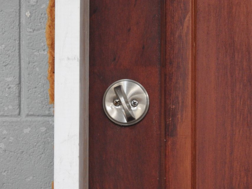 Wooden (Cedar) Exterior TG&V Door - Opens Out From Right