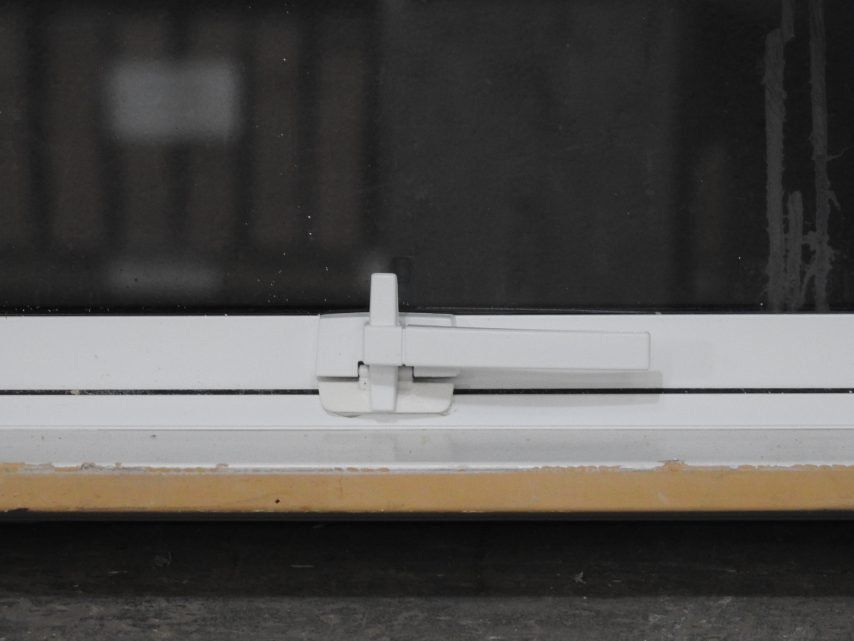 White Aluminium Single Awning Window - Double Glazed