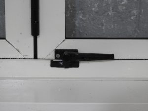 Off White Aluminium Bi-Fold Window - Opens Left To Right