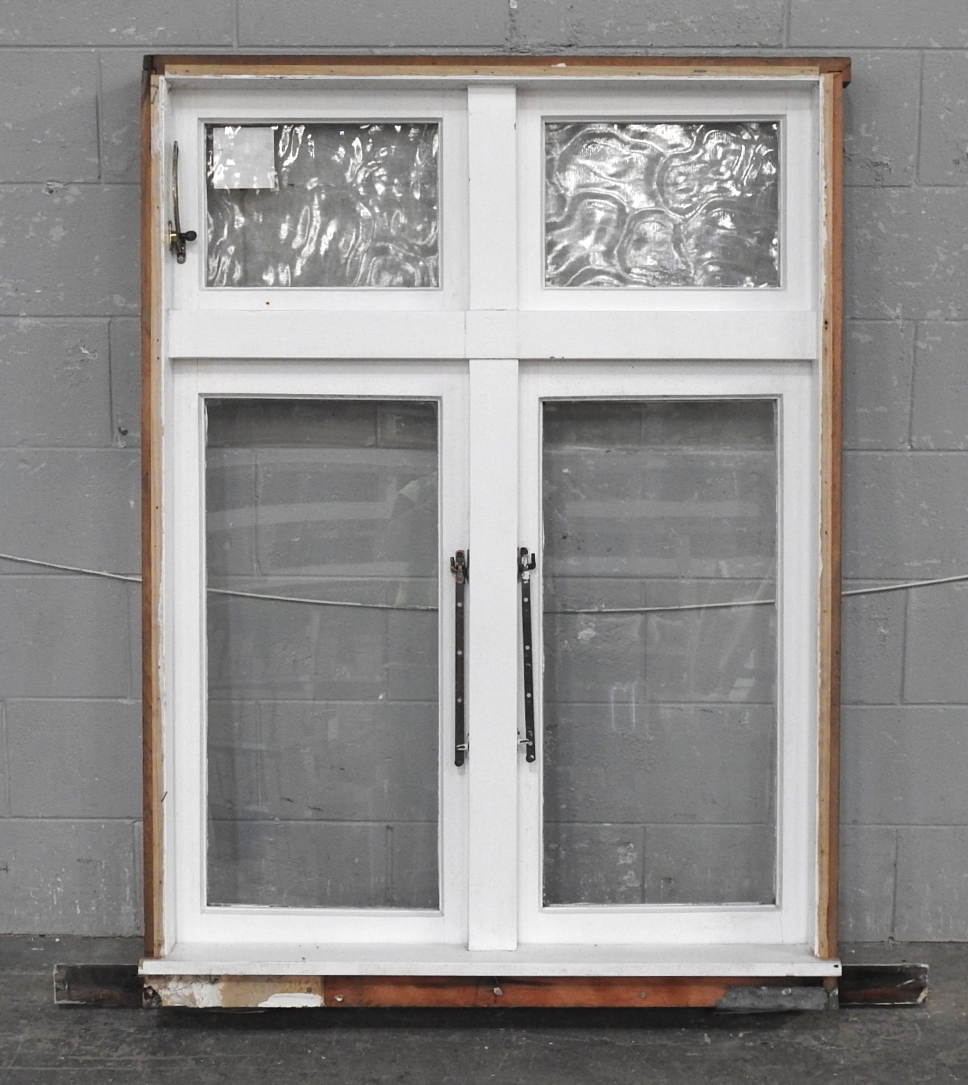 Bungalow Wooden Casement Window With Toplight
