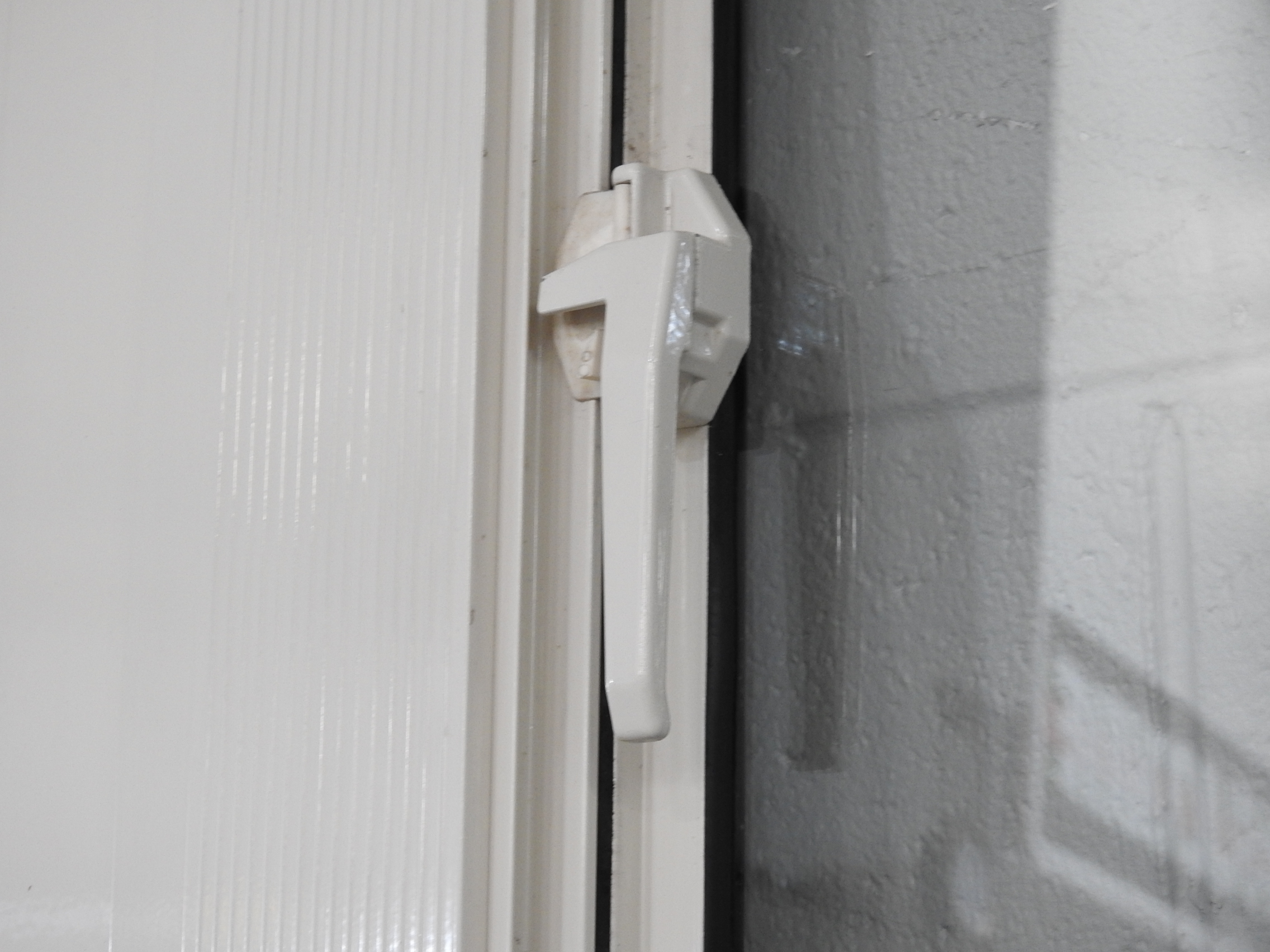 Off White Aluminium French Doors With Sidelights