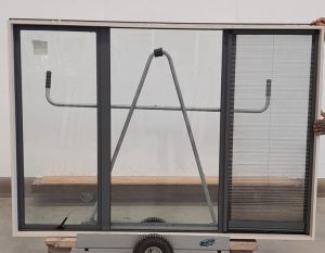 Grey friars aluminium double glazed twin awning Window