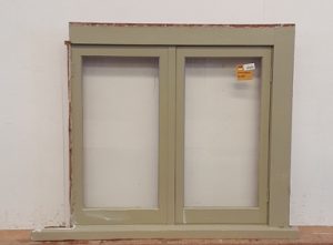 Wooden single casement window