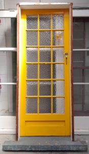 Bungalow 15 light Wooden entrance door