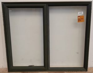 Karaka green aluminium awning window