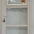 Off white aluminium door