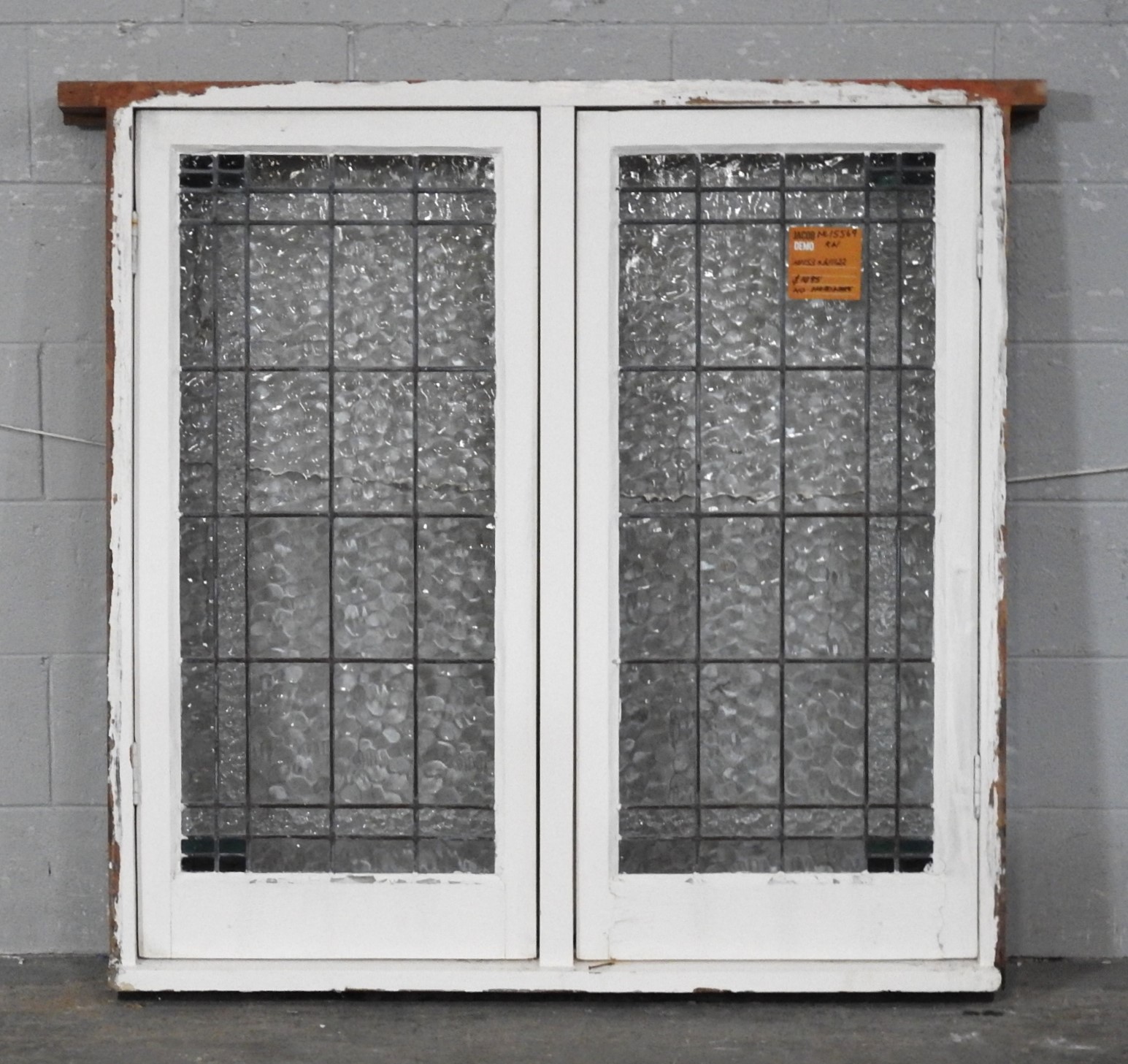 English Cottage Style Wooden Casement Leadlight Window