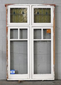 English Cottage Style Wooden Casement Leadlight Window