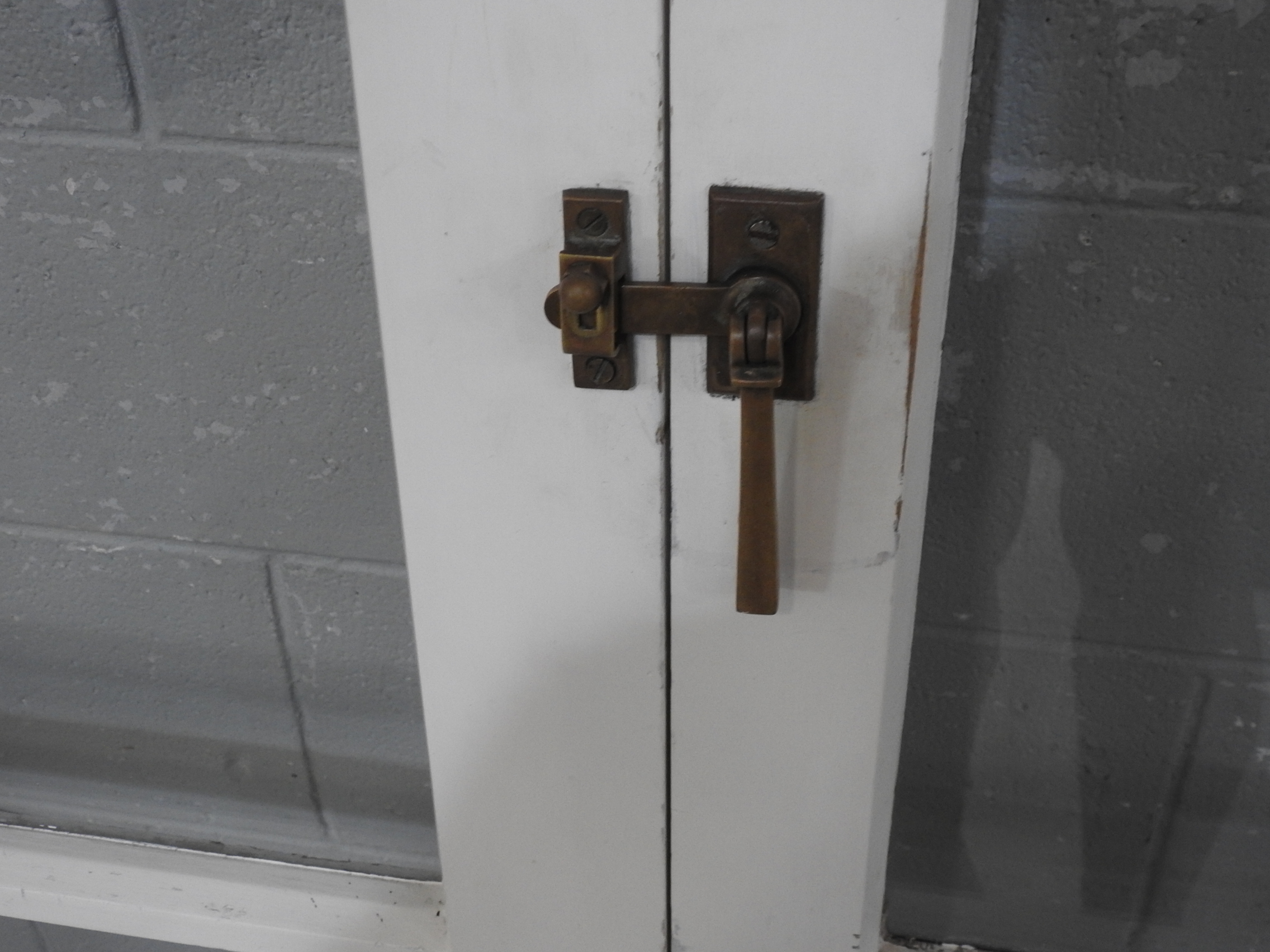 Wooden French Doors With Awning Window Sidelight