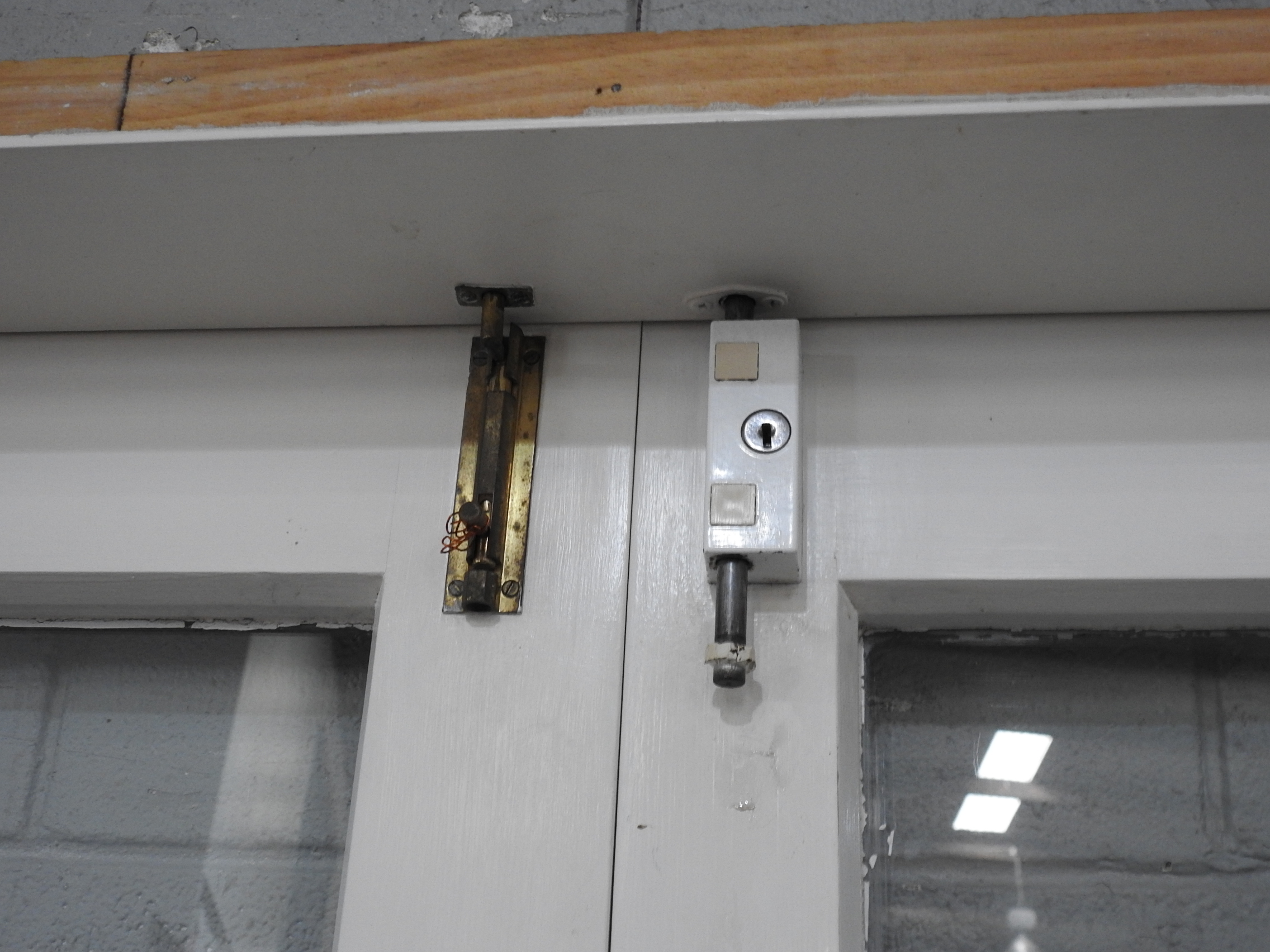 Wooden French Doors With Awning Window Sidelight