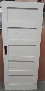 Solid 5 panel Bungalow door