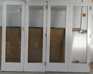 Unhung Wooden bi-fold doors