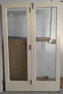 Unhung Wooden bi-fold doors