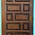 Cool wooden entrance door