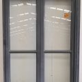 Denim blue aluminium bi-fold door