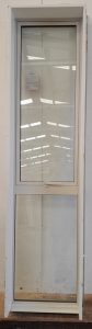 Off white double glazed aluminium awning window