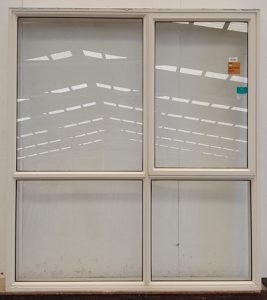 Off white aluminium awning window
