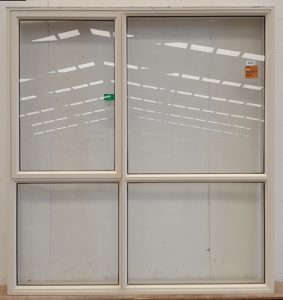 Off white aluminium awning window