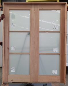 **Brand new** Wooden interior French door