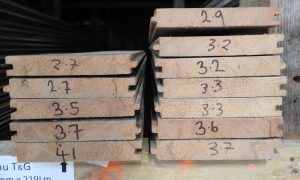 Rimu Tongue & Groove Flooring - 39Lm = 4.9m2 Job Lot
