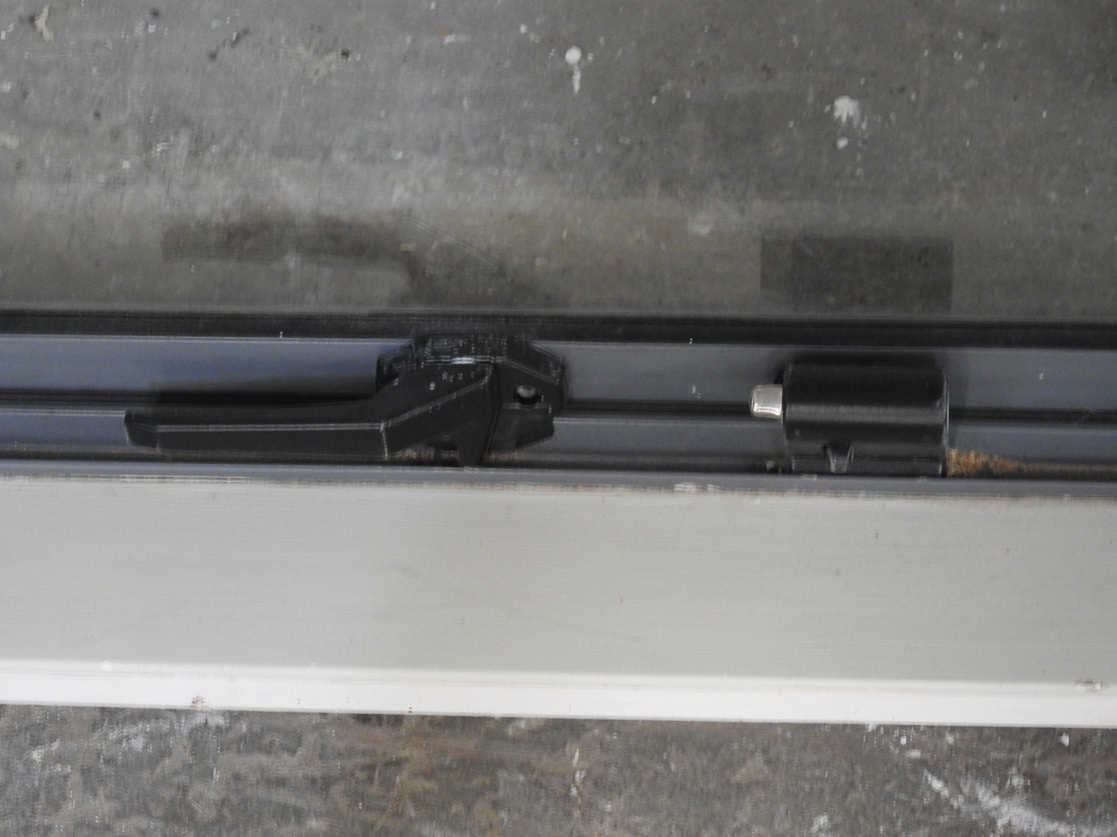 Denim Blue Aluminium Double Awning Window