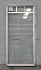 Silver Aluminium Fixed Window