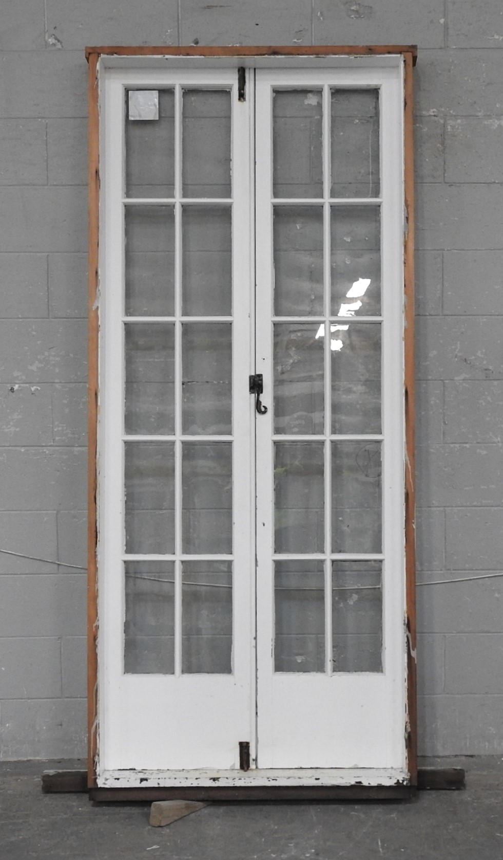 Narrow Villa / Colonial Wooden French 10-Light Doors