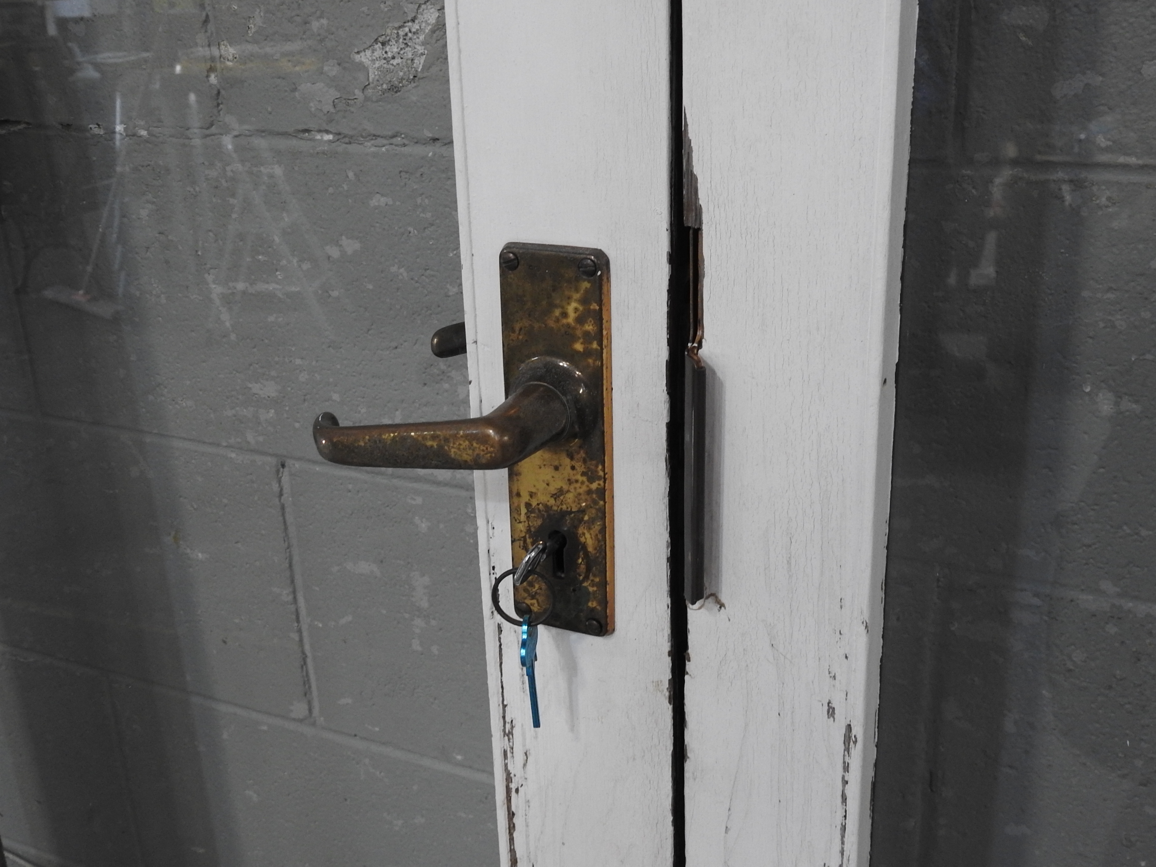 Wooden French Doors with Sidelights