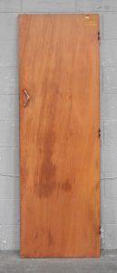 Wooden Rimu Veneer Flush Panel Hollow Core Door - Unhung