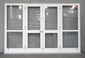 Wooden French Doors With Sidelights - Laminated Safety Glass