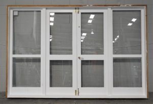 Wooden French Doors With Sidelights - Laminated Safety Glass