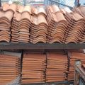 Bristle roof tiles