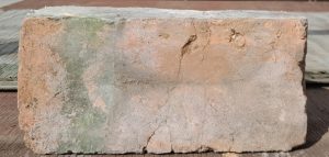 Cleaned old villa bricks