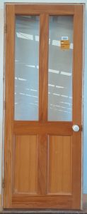 Beautiful Solid Rimu prehung interior door
