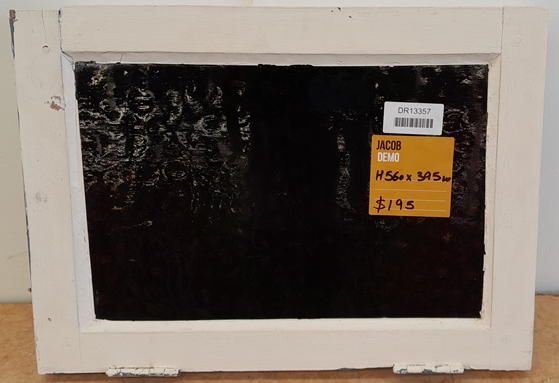 Beautiful wooden fixed sash